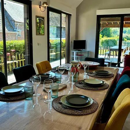 Au Fil Du Bec : Gite Avec Jardin - Centre Village Guest house Le Bec-Hellouin